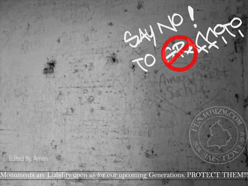 Say no to Graffiti..!!